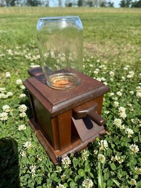 Vintage Wooden Candy Dispenser